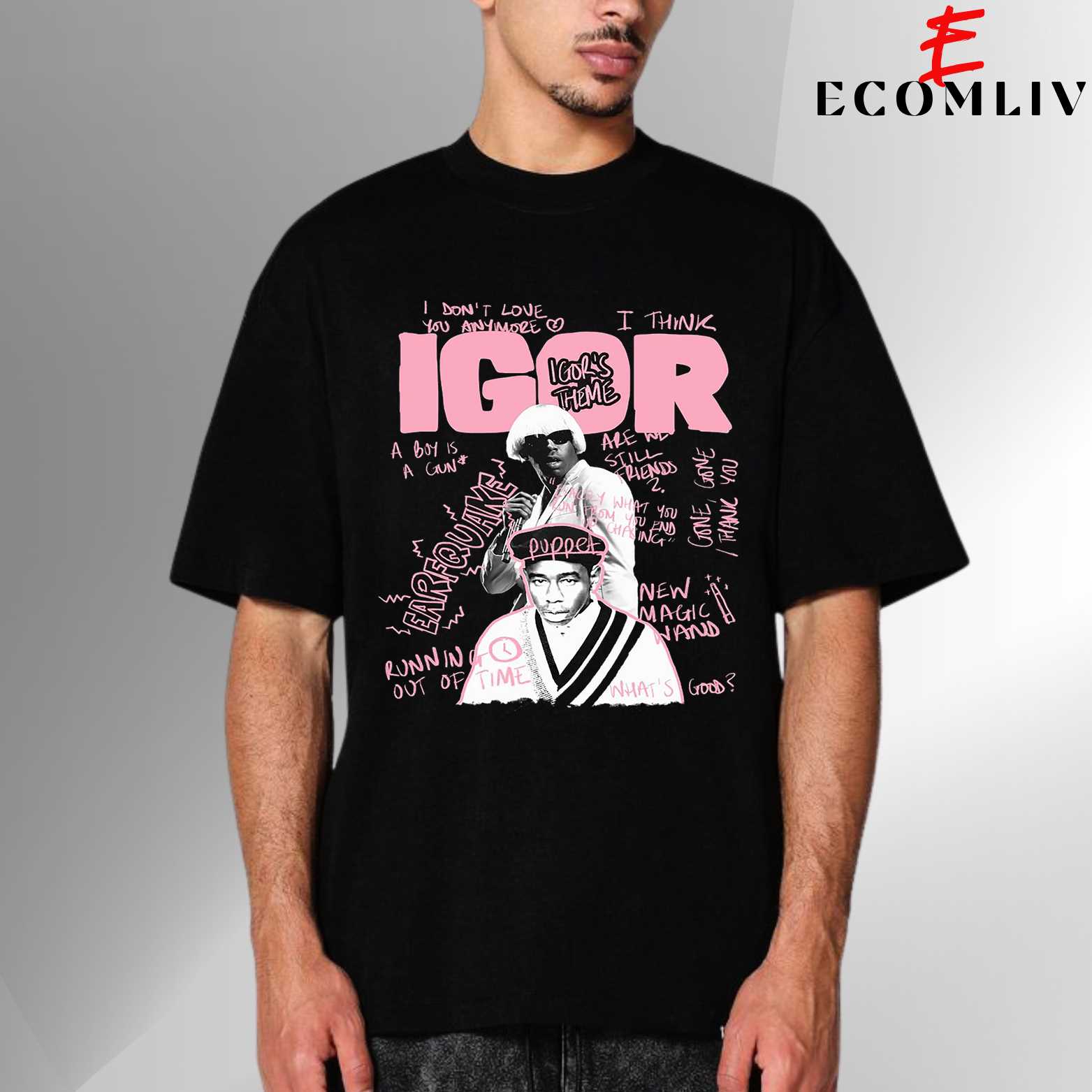 Tyler Igor Rap Vibe Tee, Music Era T-Shirt